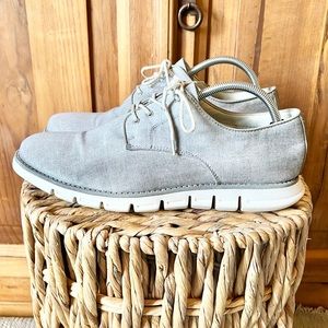 GBX Haste Men’s Oxford Gray Causal Dress Lace Up Shoes Size 10.5